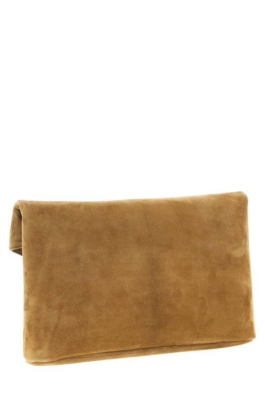 'Envelope' large clutch bag Brown