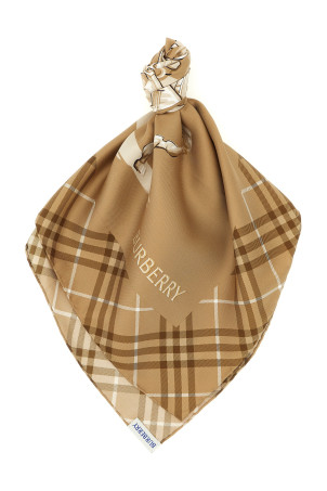 'Horseman' scarf Beige
