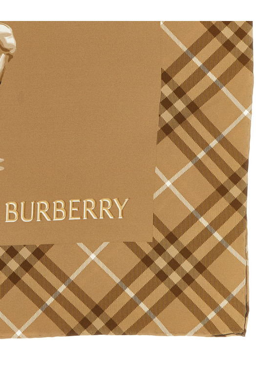 'Horseman' scarf Beige