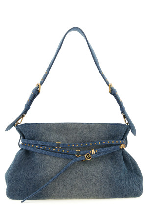 'Belt' large shoulder bag Blue