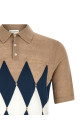 Polo Argyle Beige