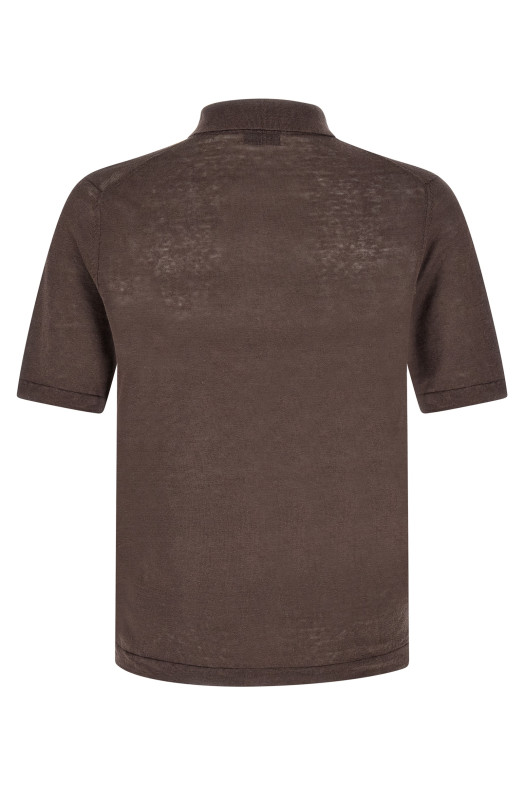 Polo Argyle Brown