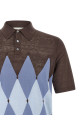 Polo Argyle Brown