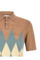 Polo Argyle Beige