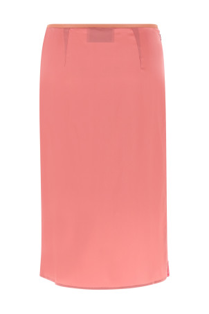 'Signatue Lace' skirt Pink