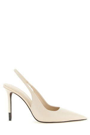 'Monile' slingbacks White