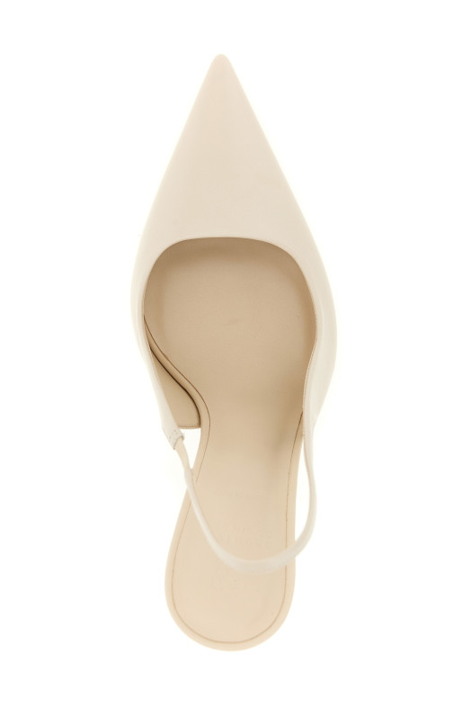 'Monile' slingbacks White