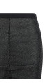 Lurex knit skirt Black