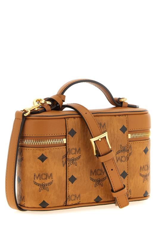 'Aren Vanity Case' handbag Brown