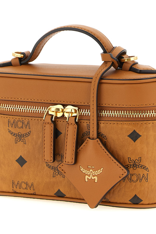 'Aren Vanity Case' handbag Brown