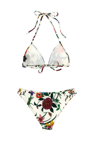 'Gucci Flora' bikini White