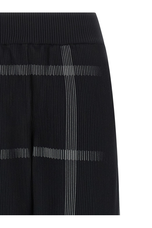 'Crossing Knit' pants Black