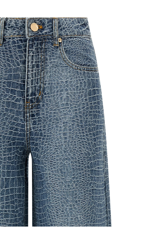 'Rhinestone' jeans  Multicolor