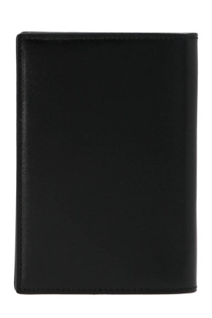 Monogram passport holder Black