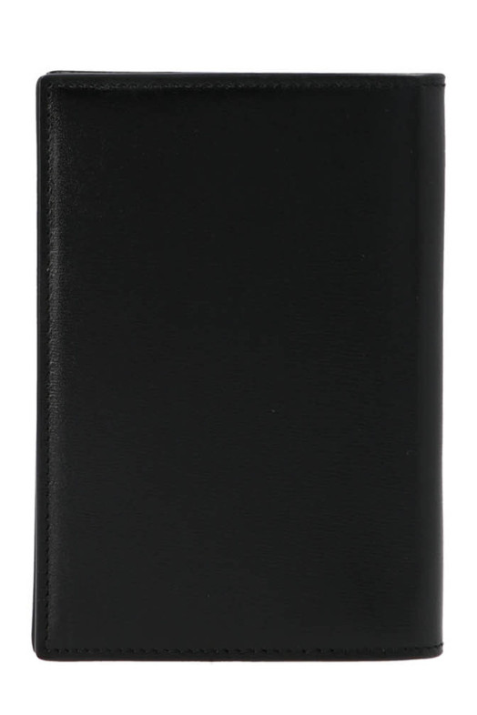 Monogram passport holder Black
