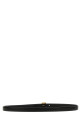 'YSL' belt Black