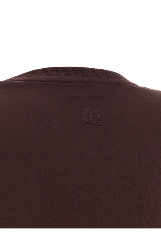 '01' T-shirt Brown