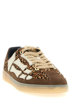 'Leopard Pacific Bones' sneakers Brown