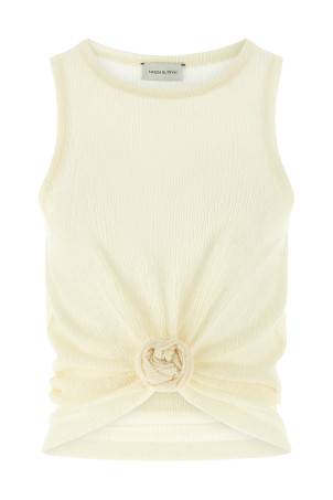 'Top 01 Beach Cream' top White