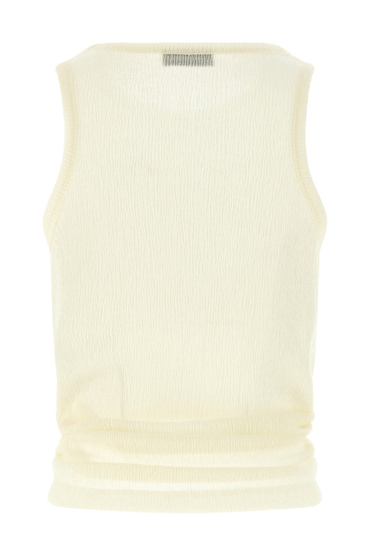 'Top 01 Beach Cream' top White