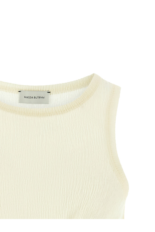 'Top 01 Beach Cream' top White