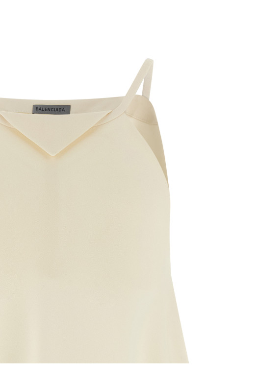 'A Sciarpa' top White