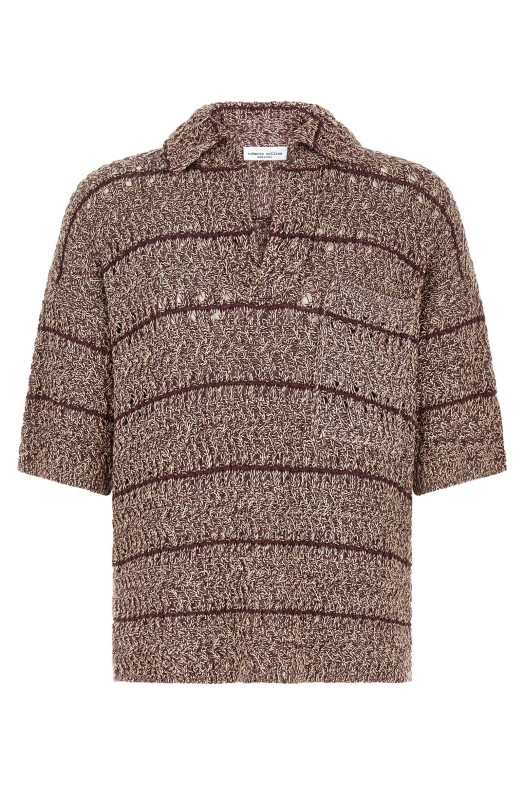 'Mouliné' polo shirt Multicolor