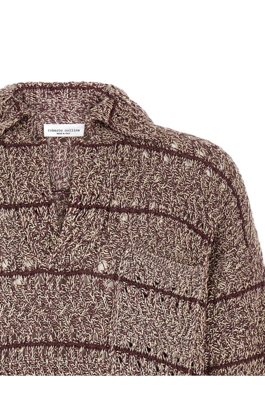 'Mouliné' polo shirt Multicolor