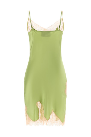 'Signature Lace' dress Green