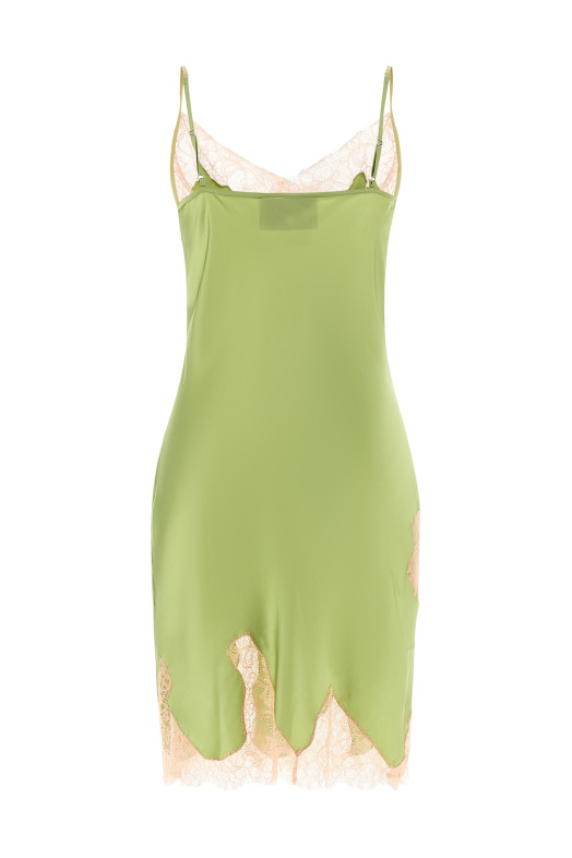 'Signature Lace' dress Green