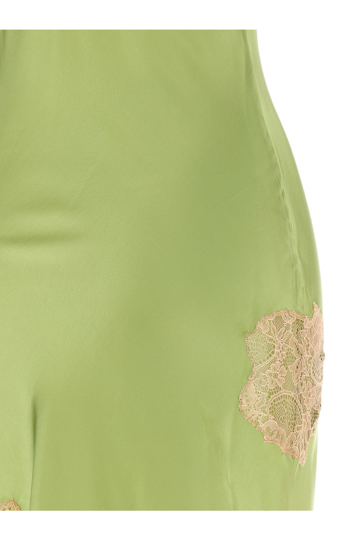 'Signature Lace' dress Green