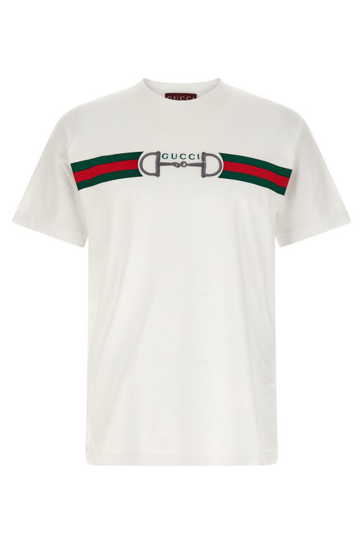 'Nastro Web' T-shirt White