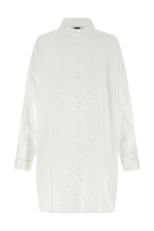 'Broderie Anglaise' shirt White