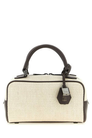 'bauletto' handbag Beige