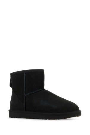 Black suede Classic Mini II ankle boots Black UGG (1016222)