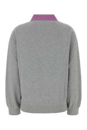 Grey cotton sweatshirt VERSACE (10245721A17914)