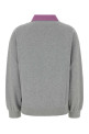 Grey cotton sweatshirt VERSACE (10245721A17914)
