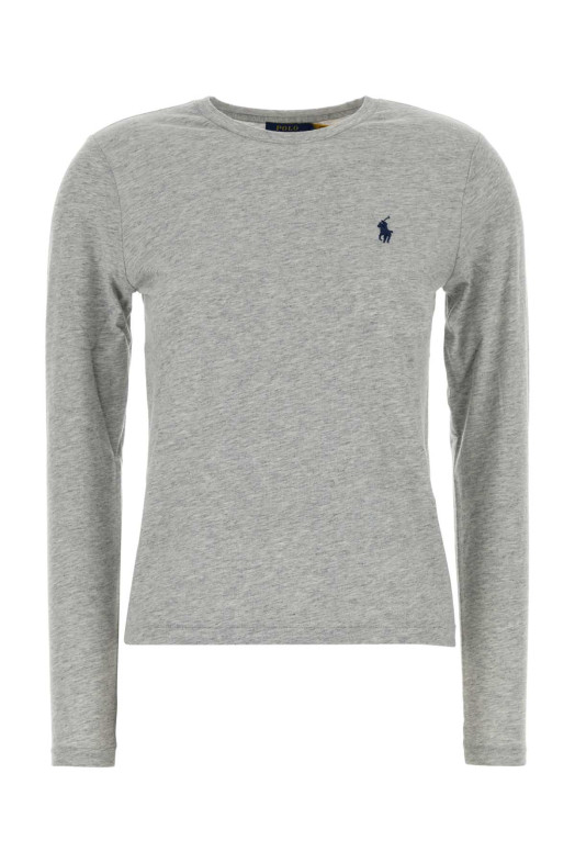 Light grey cotton t-shirt Blue POLO RALPH LAUREN (211B14604)