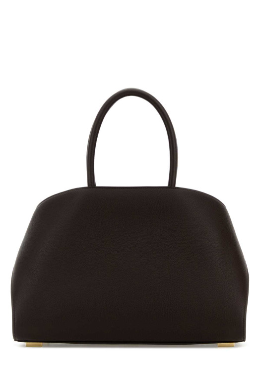 Dark brown leather small Hug handbag SALVATORE FERRAGAMO (215608777524)