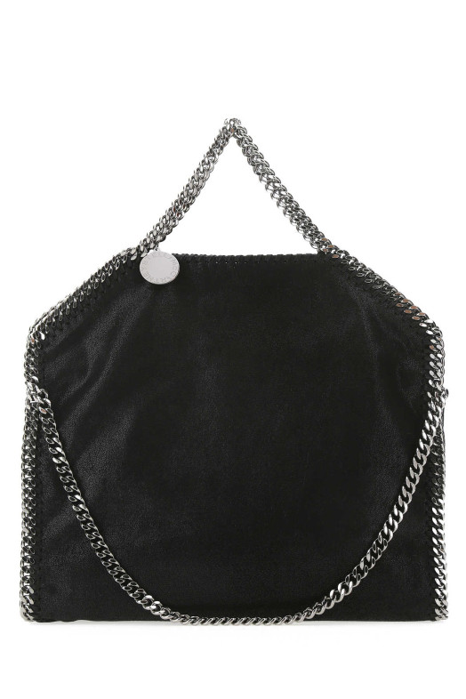 Black shaggy deer medium Falabella handbag Black STELLA McCARTNEY (234387W9132)