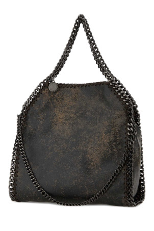 Dark brown alter suede mini Falabella handbag STELLA McCARTNEY (371223WP0608)