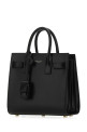 Black leather nano Sac De Jour handbag Black SAINT LAURENT (39203502G9W)