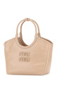Pastel pink leather IVY handbag MIU MIU (5BA284VOOI2IEO)