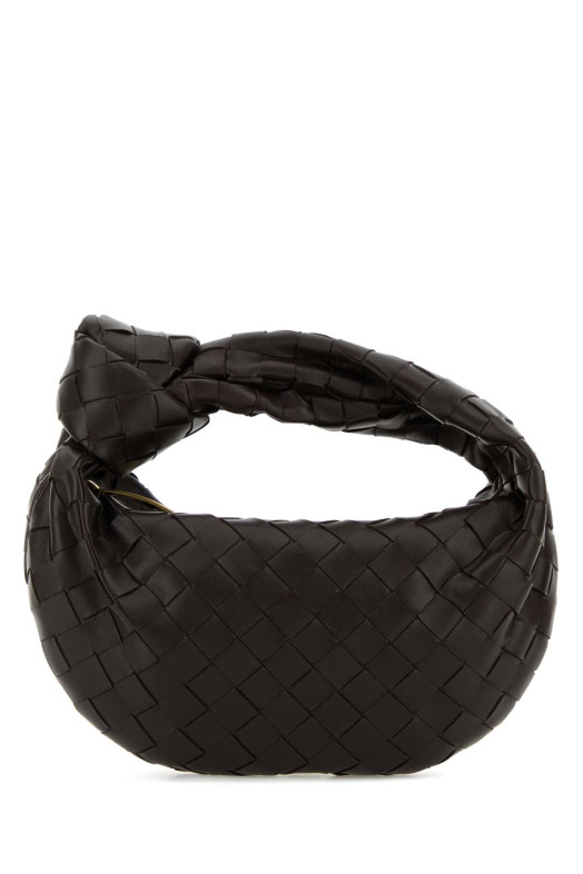 Dark brown nappa leather mini Jodie handbag BOTTEGA VENETA (651876VCPP5)