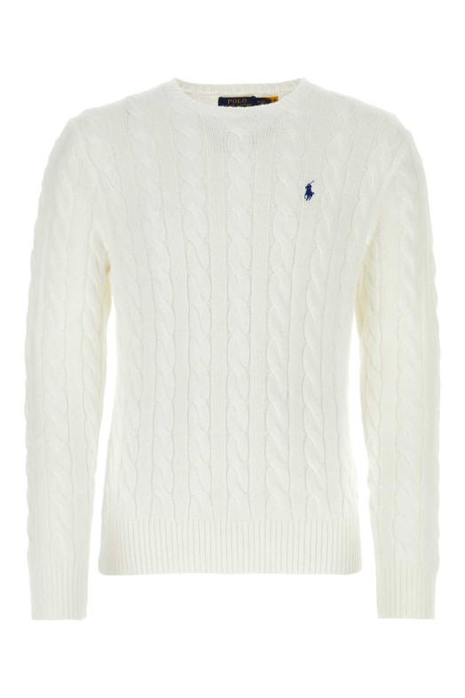 White cotton sweater POLO RALPH LAUREN (710775885)