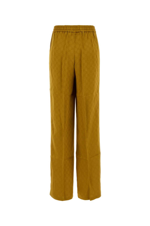 Mustard jacquard joggers GUCCI (794774XJGSE)