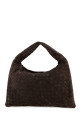 Dark brown suede small Hop shoulder bag BOTTEGA VENETA (796262V5ZZ0)