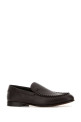 Dark brown leather loafers FENDI (7D1894ASAI)
