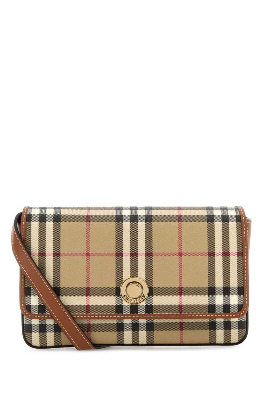 Printed canvas Hampshire crossbody bag BURBERRY (8109803)