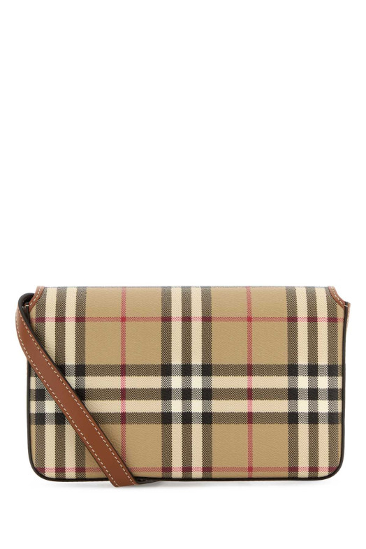 Printed canvas Hampshire crossbody bag BURBERRY (8109803)